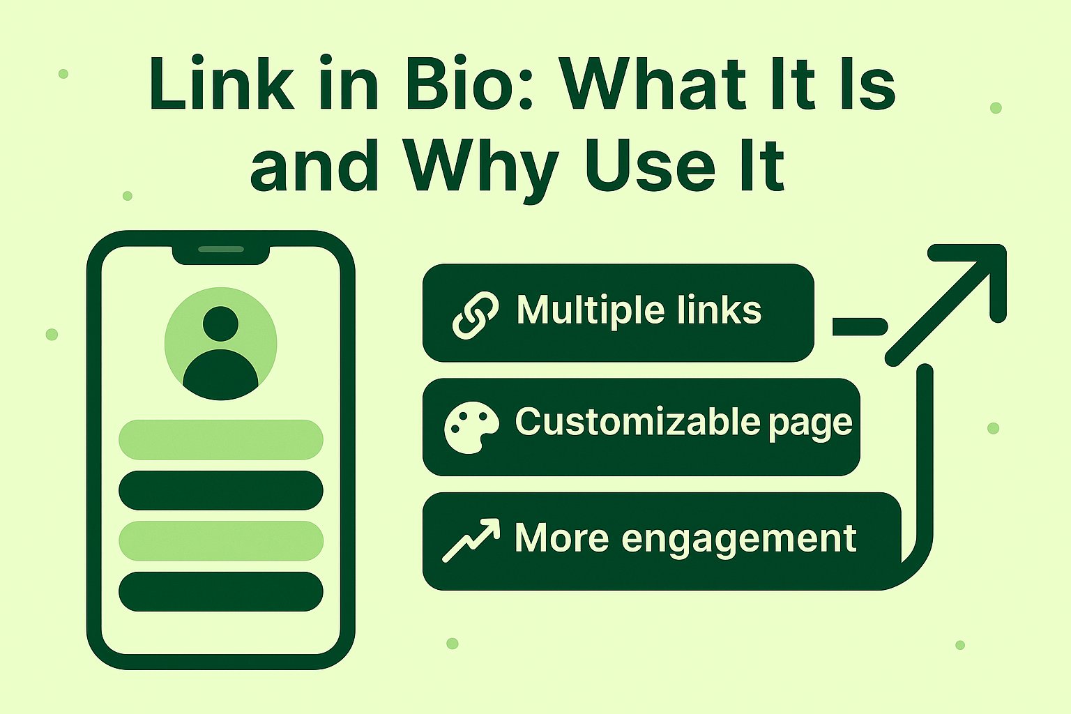 Imagem do Artigo: Link in Bio: What It Is, How It Works, and Why You Should Use It