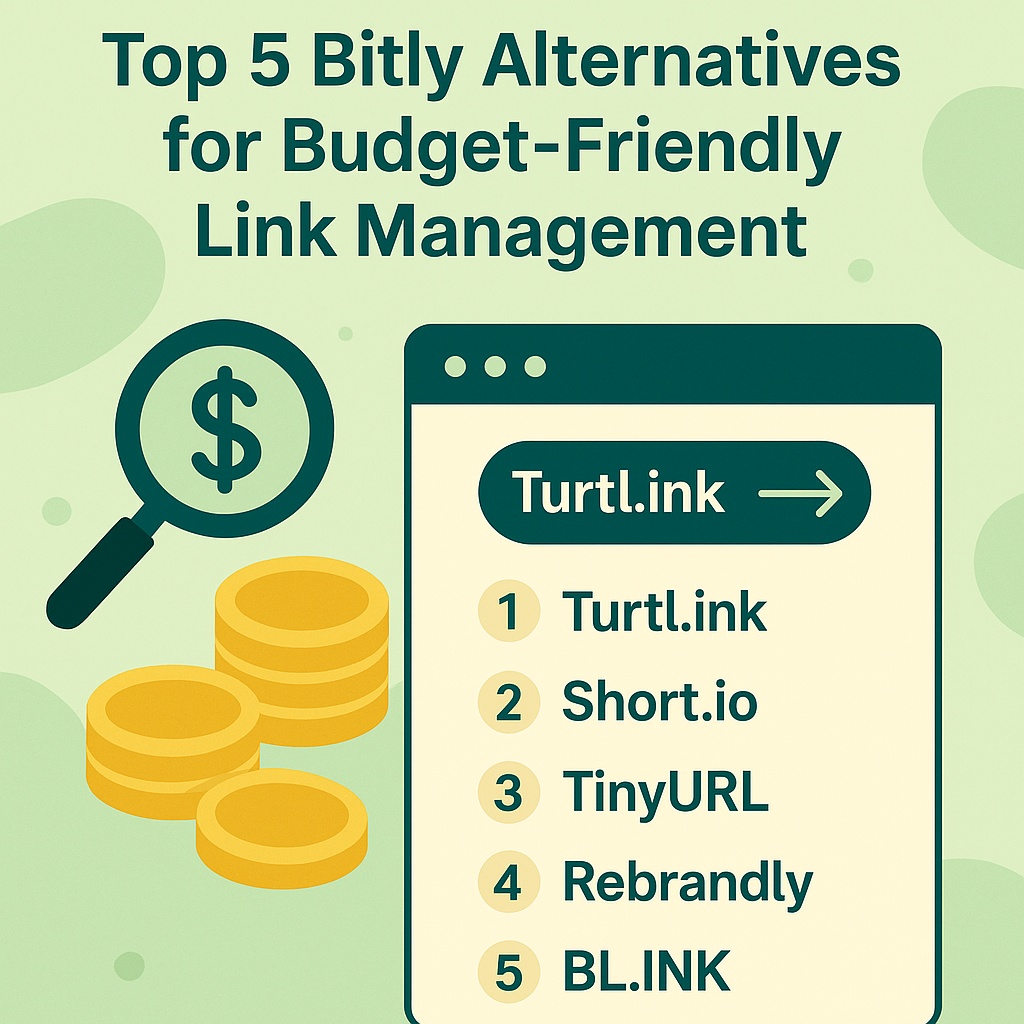 Imagem do Artigo: Top 5 Bitly Alternatives for Budget-Friendly Link Management