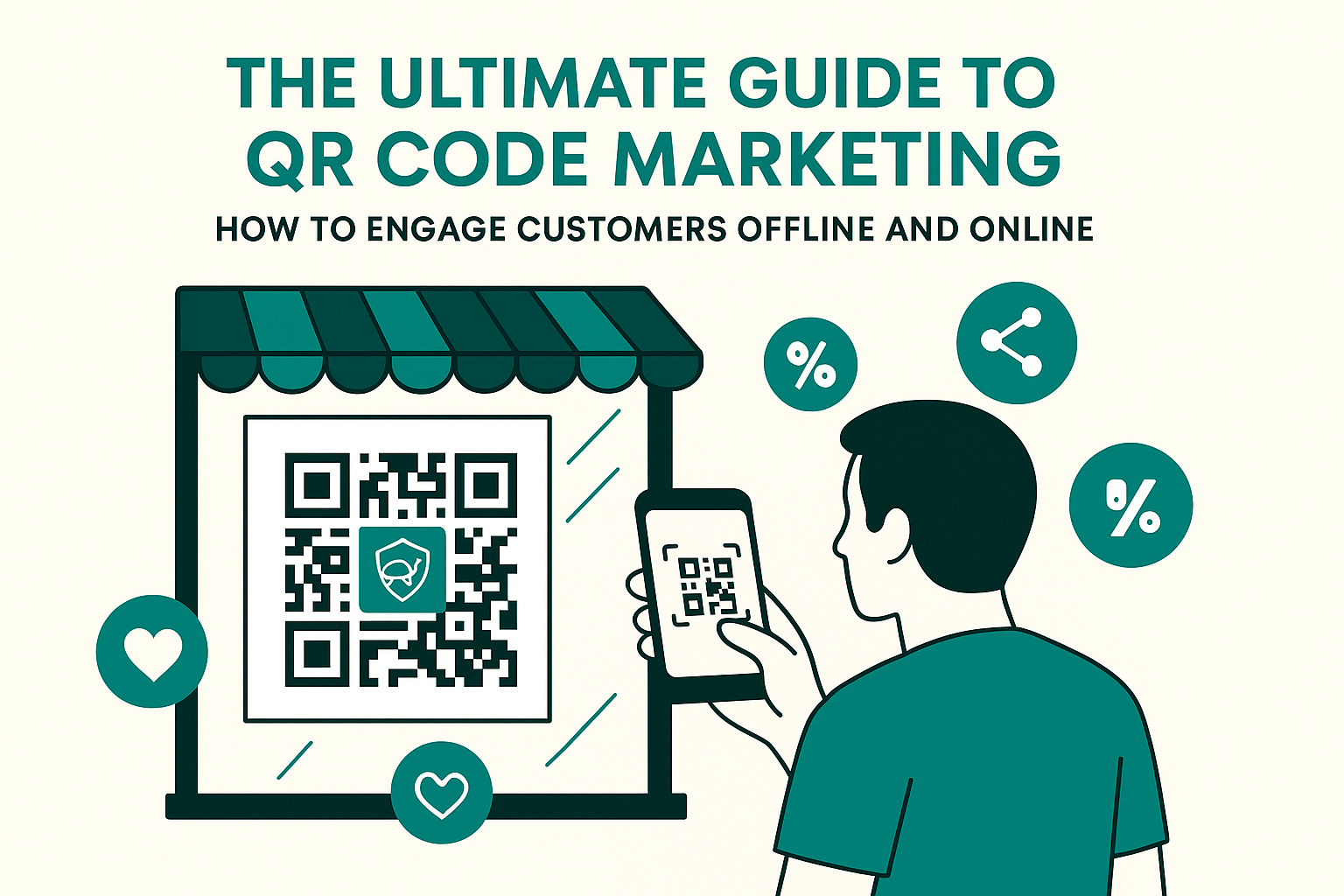 Imagem do Artigo: The Ultimate Guide to QR Code Marketing (How to Engage Customers Offline and Online)