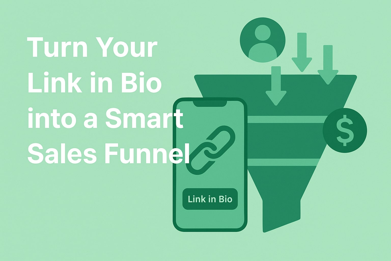 Imagem do Artigo: Turn Your Link in Bio into a Smart Sales Funnel
